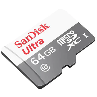 Cartão de Memória 64GB SanDisk Ultra Com adaptador SD em Oferta na Shopee