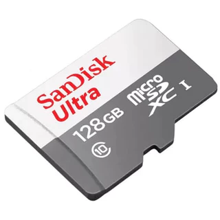 Cartão de Memória 128GB SanDisk Ultra Com adaptador SD em Oferta na Shopee
