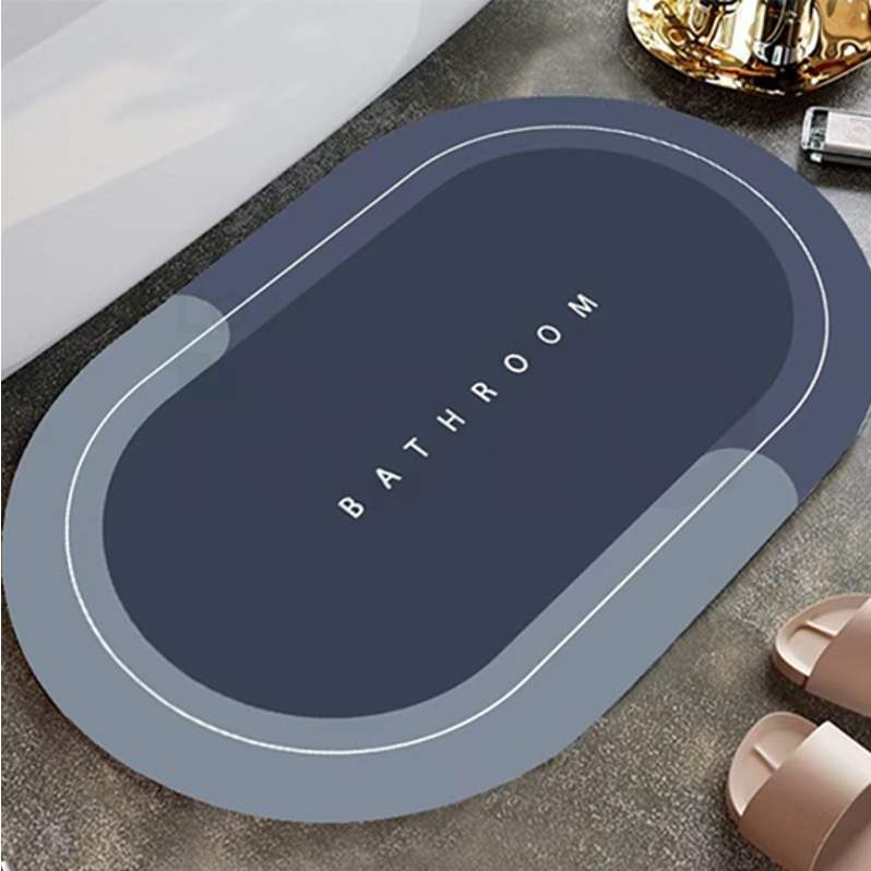 Tapete Mágico Banheiro Ultra Absorvente Antiderrapante Casa