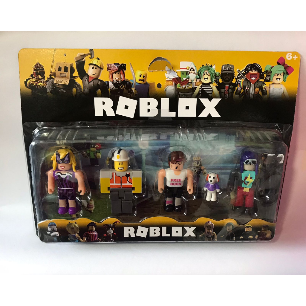 Kit Roblox C/5 Bonecos Roblox Articulado. | Shopee Brasil