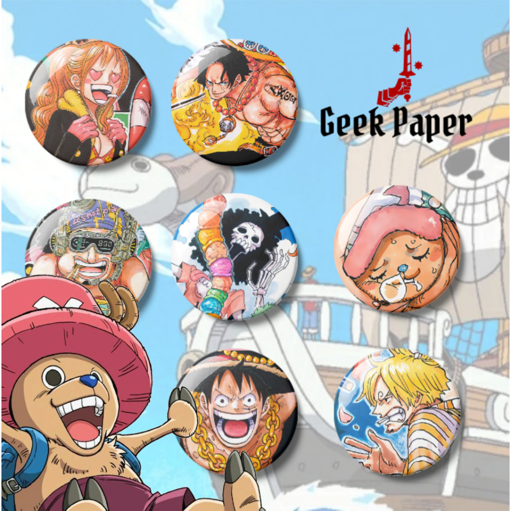 Colar One Piece Procurado Coleção Colecionavel Luffy Zoro Chopper