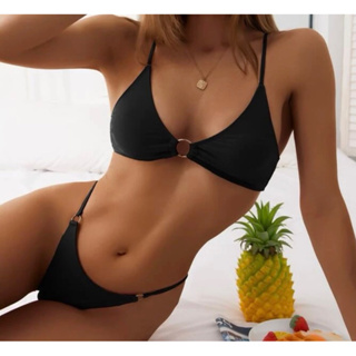 Biquíni fita cropped estilo Anitta e Luisa Sonza top diversos verão moda blogueira