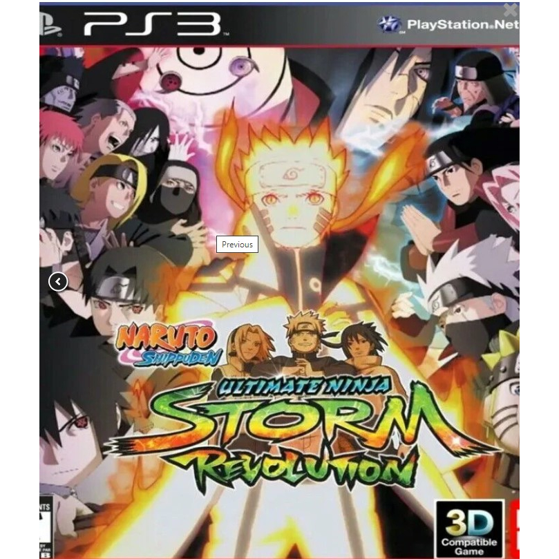 Naruto Shippuden: Ultimate Ninja Storm Revolution PS3 Leia a Descrição..
