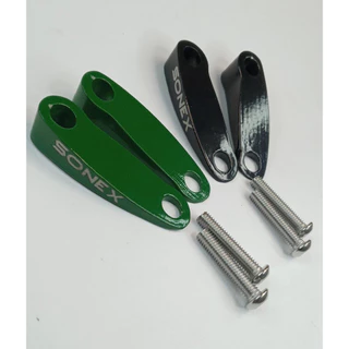 Adaptador Elevação Do Retrovisor Alongador Zx10 R Zx10r 2011 Até 2015