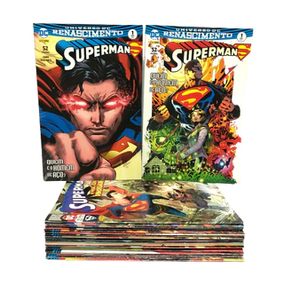 24 Hqs Superman 3° Série Coleção Completa Dc Comics Panini