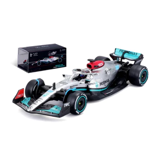 MINIATURA MERCEDES F1 W13 E PERFORMANCE GEORGE RUSSELL 1/43 BBURAGO