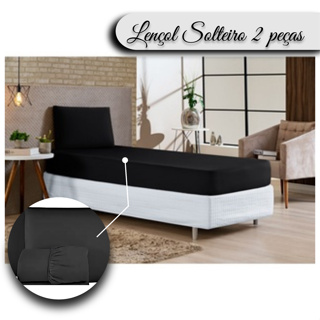 Kit 10 Jogo De Cama Lencol Solteiro 2 pcs Premiun Conjunto