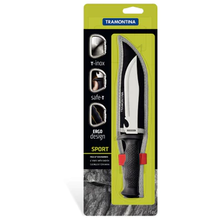 Faca Sport 6" Preta 26003/106 - Tramontina