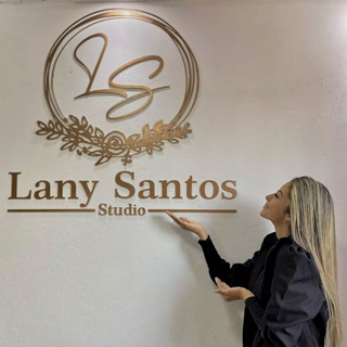 Letreiro Personalizado em Mdf Profissões 120CM + Placa Logotipo Logo Logo Marca