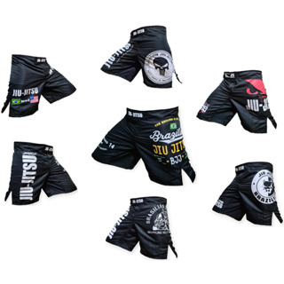 Bermuda Tactel Jiu-jítsu Competidor Masculina Muay Thai Mma Bad Boy Boxe Kickboxing Nogi Sem kimono