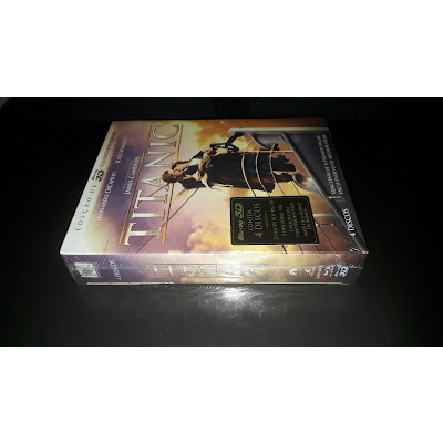 Blu Ray Titanic Box Edição De Colecionador 4 Discos 3D + 2D