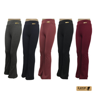 Calça flare sale colmeia preta