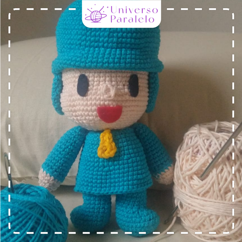 Pocoyo amigurumi discount paso a paso