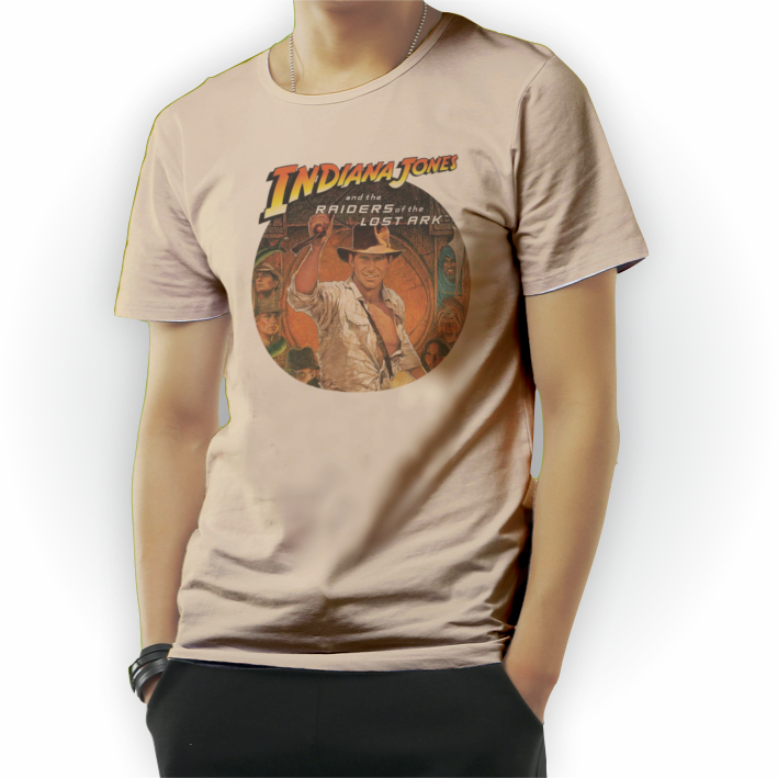Camiseta VINTAGE Unissex Indiana Jones And The Raiders Of The Lost Ark B669