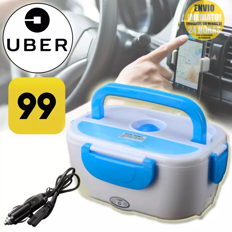 Marmita De Elétrica Carro Ou Casa Com Cabo Portátil Tomada Automática Térmica Para Cozinha Viagem Multiuso Envio Imediato