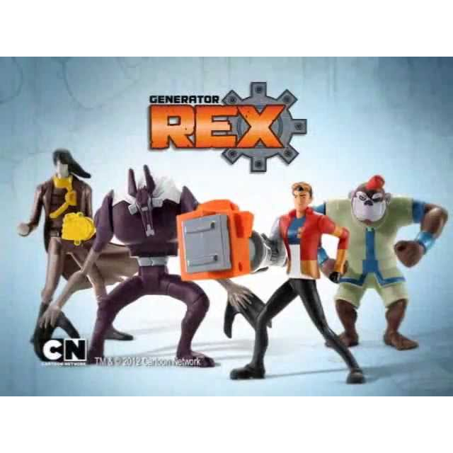 ( L - 190/2 ) Boneco Mutante Rex Cartoon Network Mcdonalds 2012