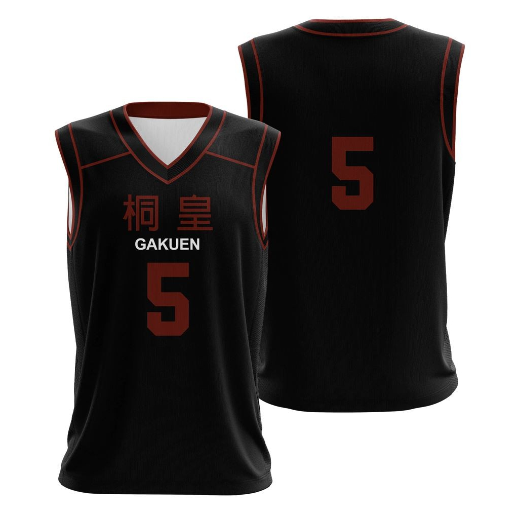 Camiseta Regata Uniforme Tōō Academy Anime Kuroko no Basket | Shopee Brasil