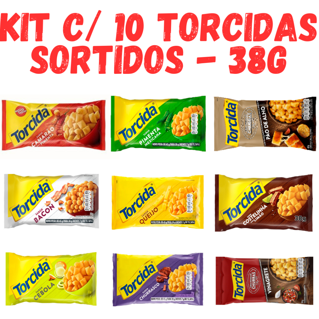SALGADINHO TORCIDA CEBOLA 38G, Supermercado Boa Opção