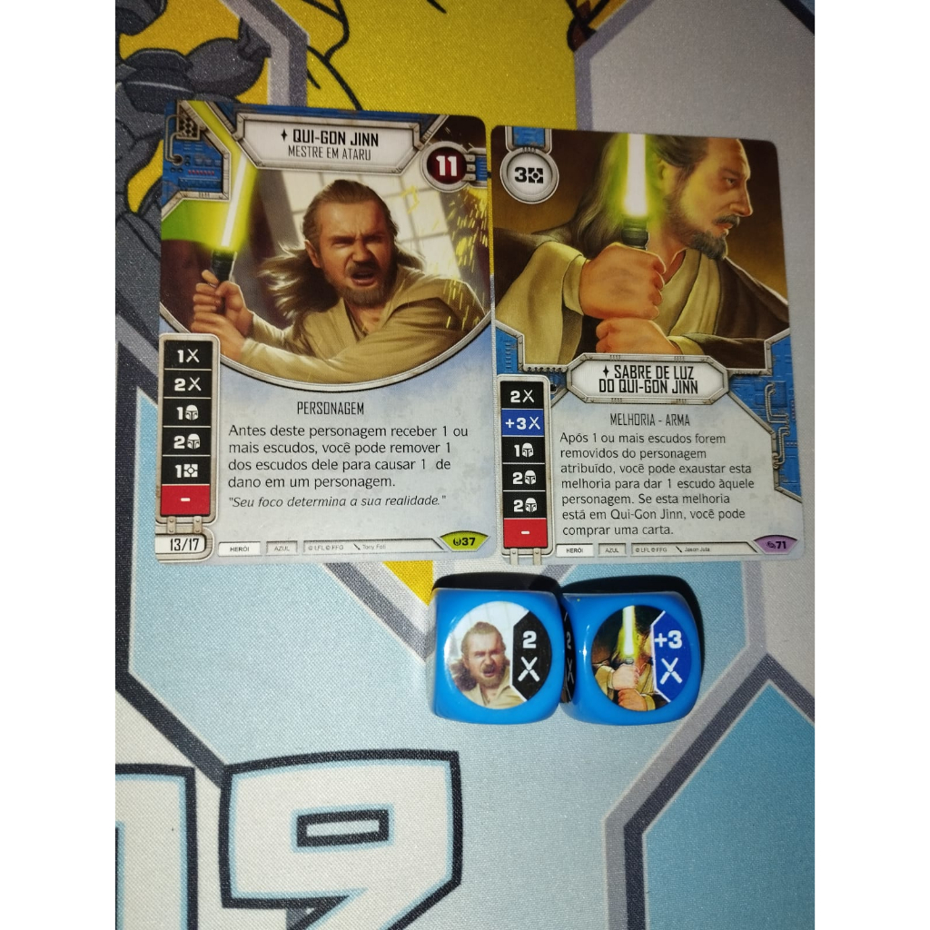 Qui-Gon Jinn (F) Card - Star Wars Trading Card Game