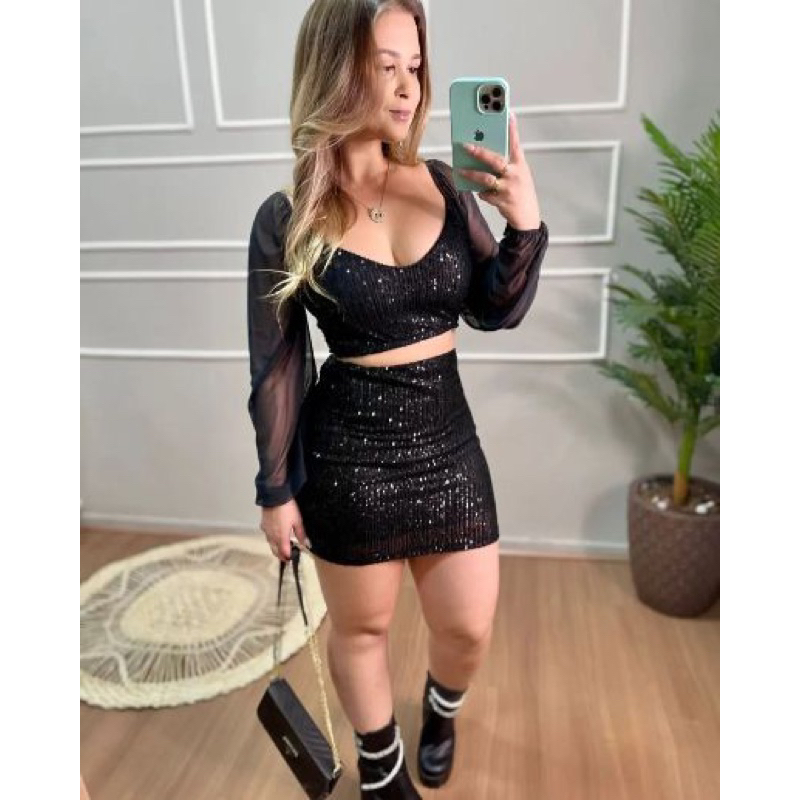 Look feminino store para festa eletrônica