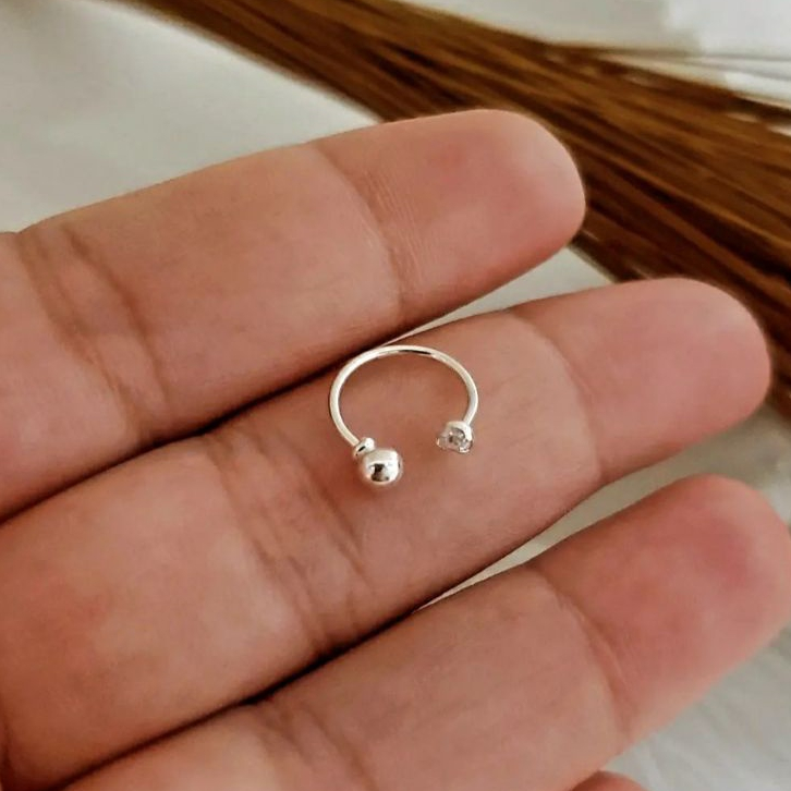 Piercing Helix/tragus Prata 925