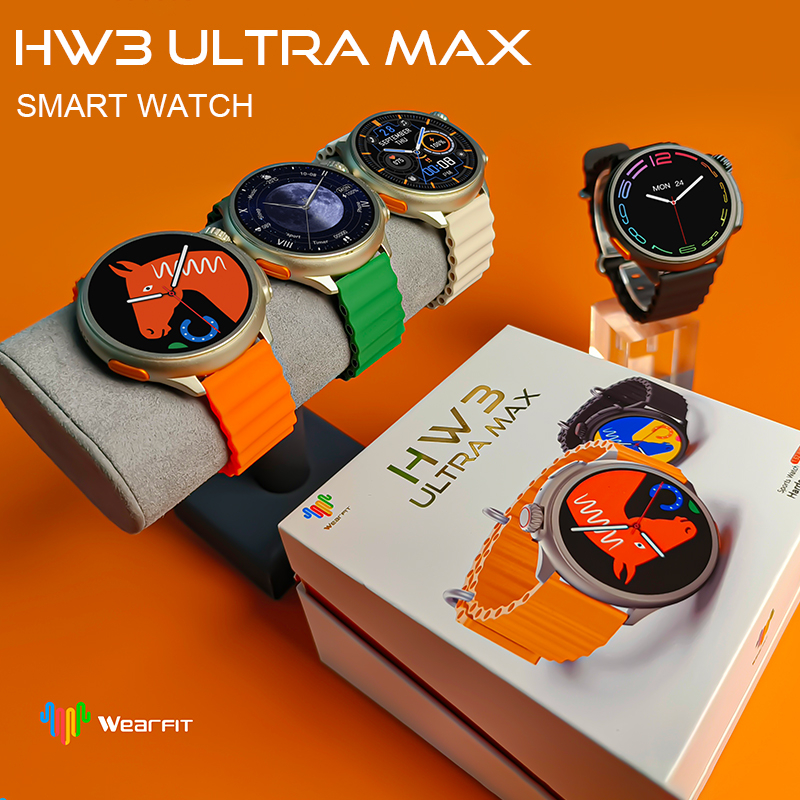 HW68 ULTRA 49mm 2.1 polegada tela hd nfc smartwatch 
