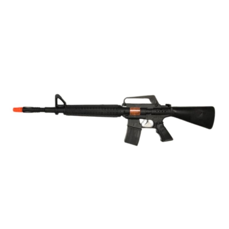 Metralhadora de Fricção faz Barulho e Solta Faisca - Brinquedo