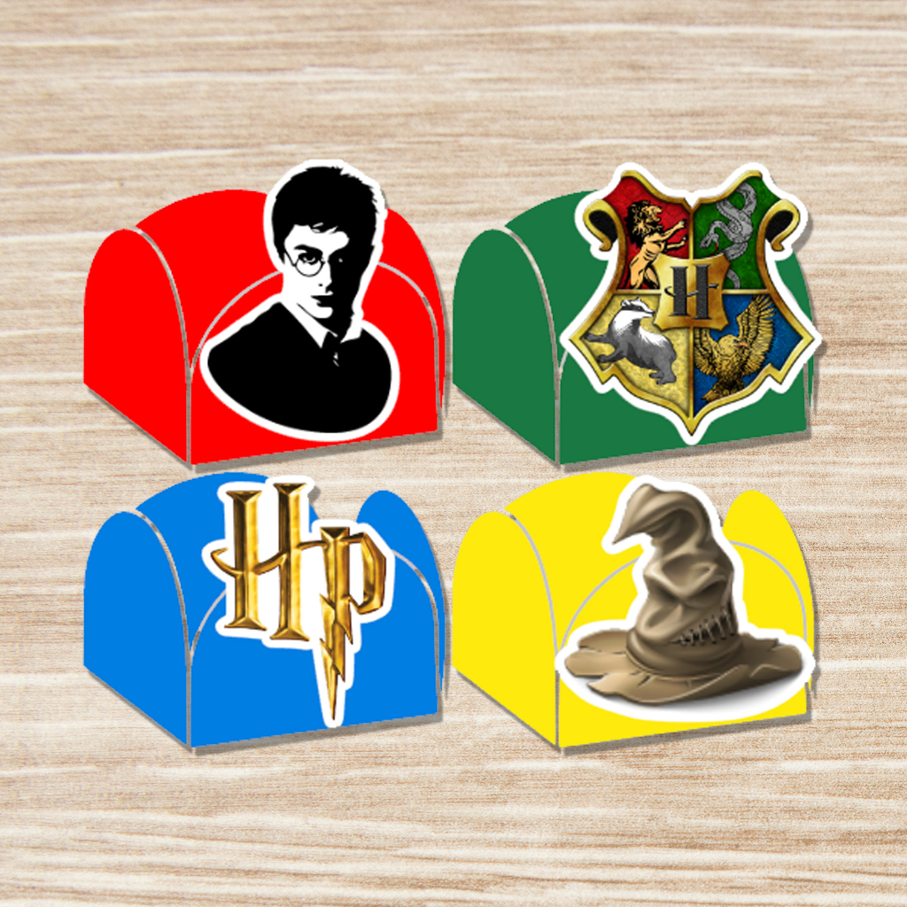 Kit 50 ou 100 Forminha para doces festa Harry Potter