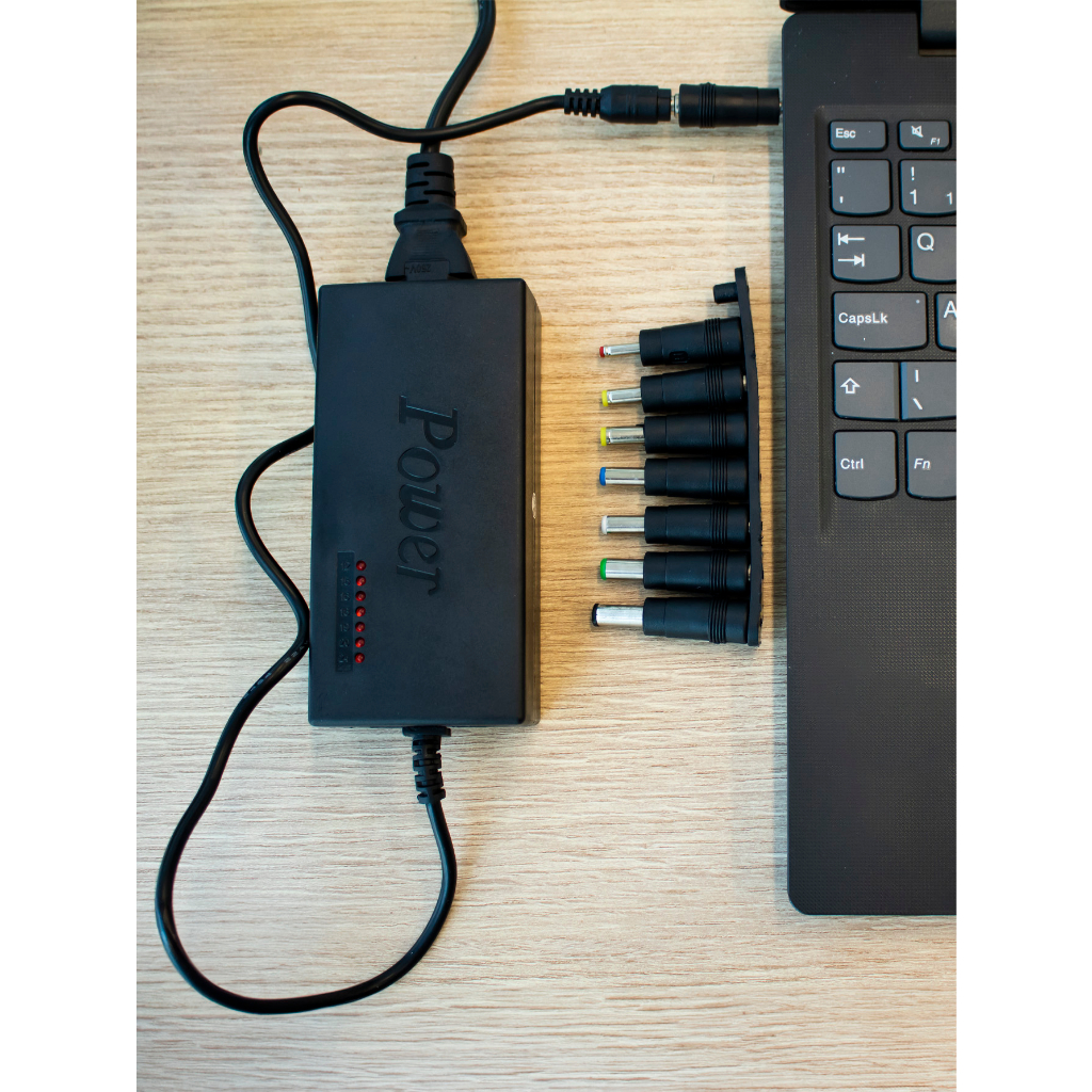 Fonte Carregador Notebook com 9 plugs diferentes
