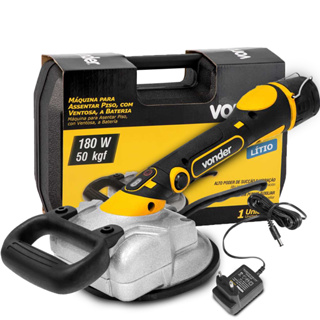 Máquina para Assentar Piso MAP125 Ventosa Bateria 12v 6001125000 Vonder