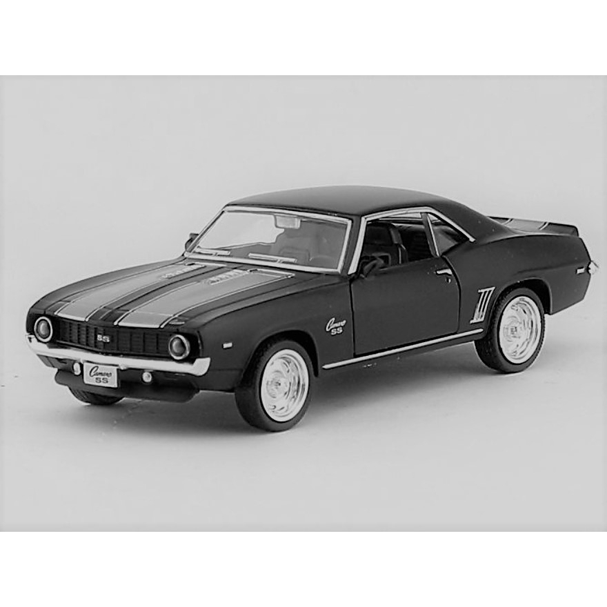 Miniatura Chevrolet Camaro Ss 1969 Rmz Metal 1:32