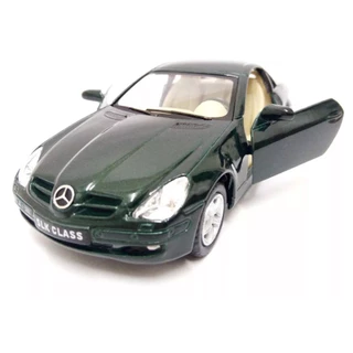miniatura mercedes benz slk class 1/32 abre as portas kinsmart