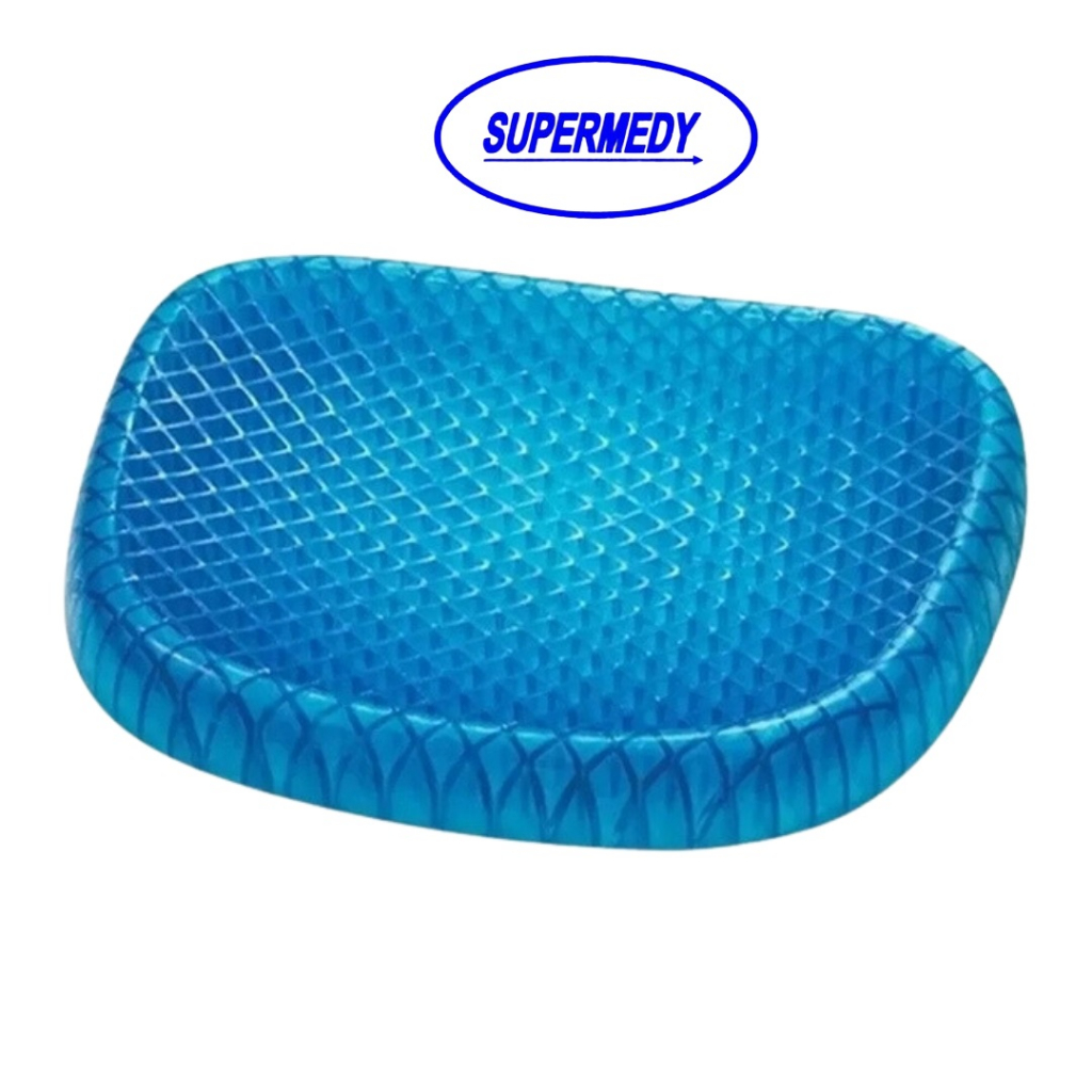 EGG SIT Assento Almofada com Gel Silicone Ovo Ortopédico Confortavel Supermedy