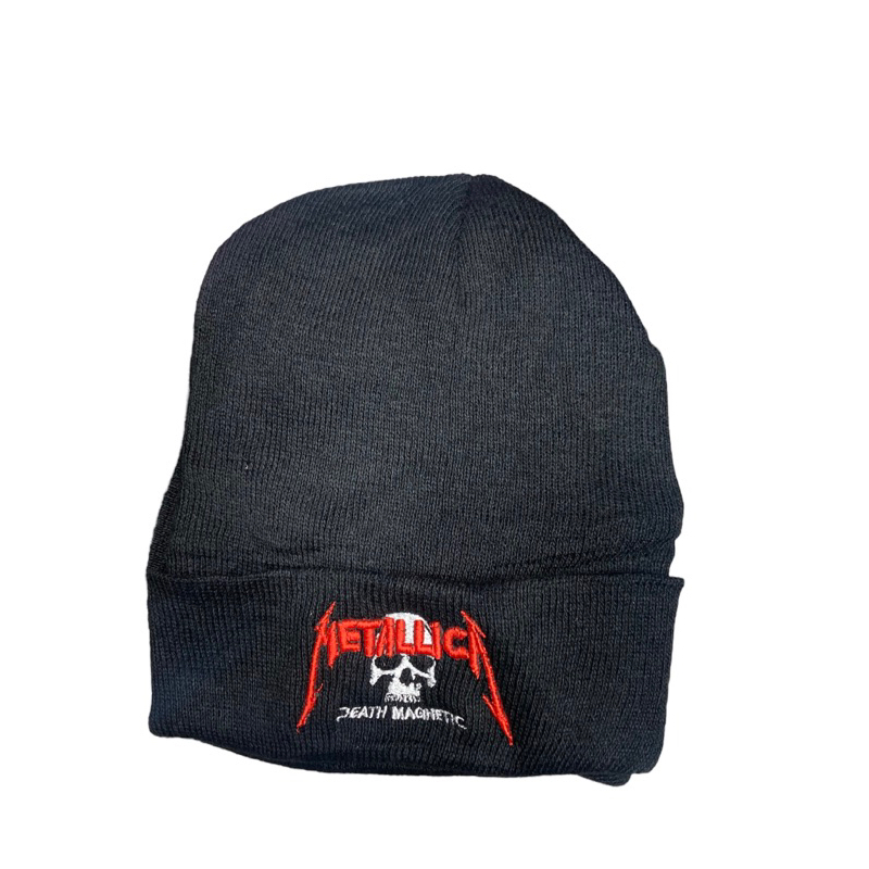 touca de frio metallica death magnetic rock banda