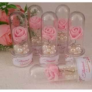 Kit 20 Lembrancinhas I Escolha a cor l Lembranças personalizadas l casamento l aniversário l 15 anos l Pink l Dia das Mães