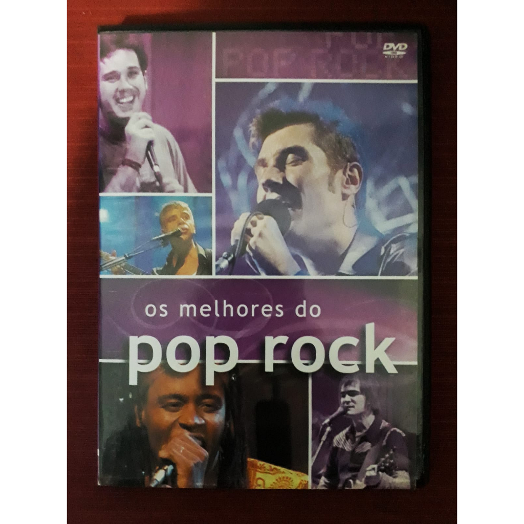 DVD Os Melhores do Pop Rock (Nacional) / (usado) | Shopee Brasil