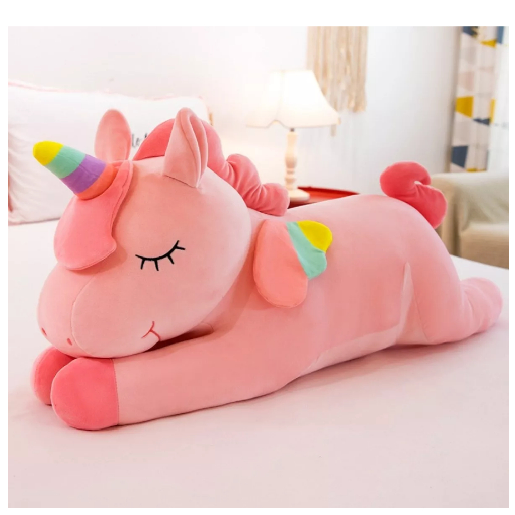Urso Unicórnio de Pelúcia Menina Brinquedo | Shopee Brasil