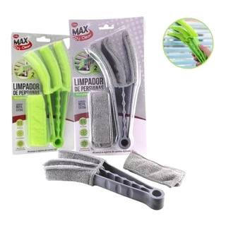 Limpador De Veneziana ou Persiana Horizontal Microfibra + 1 Refil Extra