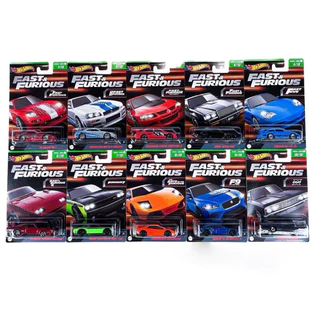 Hot Wheels 2023 Fast and Furious Series 2 ( 95 Mazda RX-7, Nissan Skyline GT-R BNR34, Mitsubishi Lancer Evolution, BUICK REGAL GNX, Porsche 911 GT3 RS, 69 DODGE CHARGER DAYTONA , DODGE CHALLENGER DRIFT CAR, LAMBORGHINI MURCIELAGO, JAGUAR, CHEVY CAMINO)