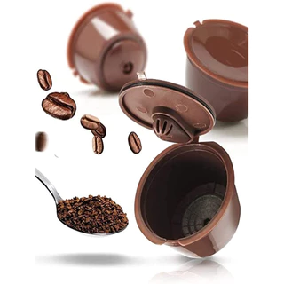 Kit C/6 Capsula Reutilizável Dolce Gusto Com Filtro Da Cápsula De Café Recarregáveis