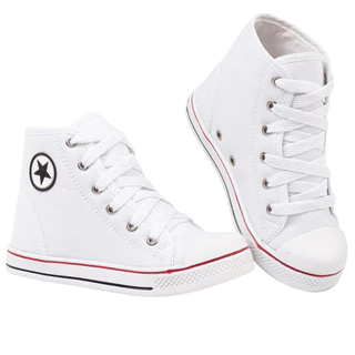 Tenis Infantil All Ligth Star Cano Alto Unisex Botinha
