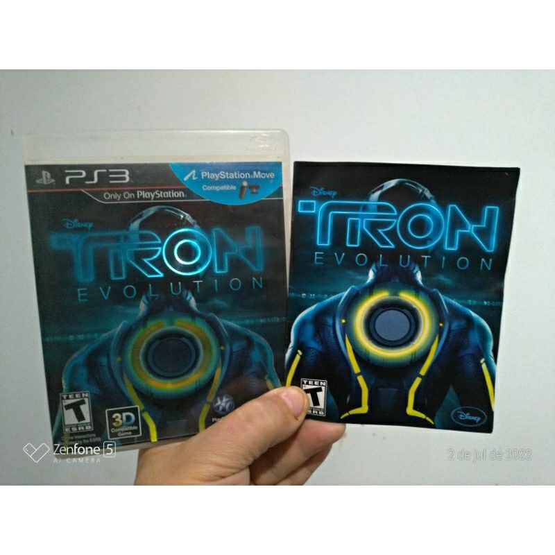 Jogo Ps3 Disney Tron Evolution Original Mídia Física completo leia veja ...