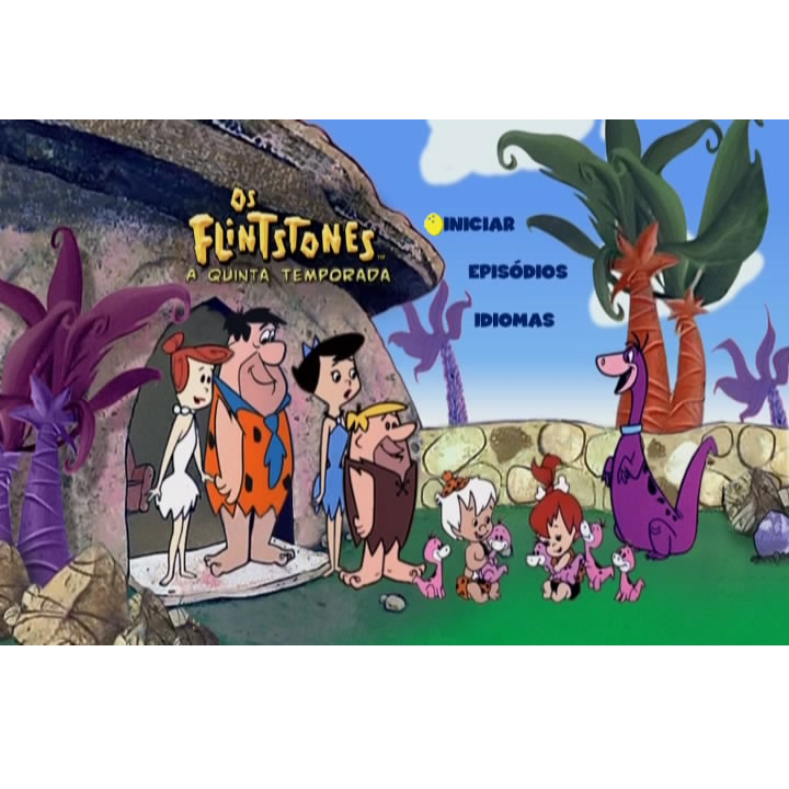 Os Flintstones a 5ª temporada (completo e dublado) | Shopee Brasil