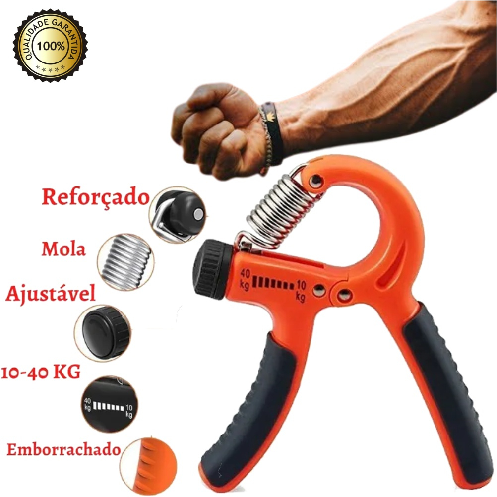 Hand Grip Faça Exercícios No Antebraço Fortaleça As Mãos Crossfit ...