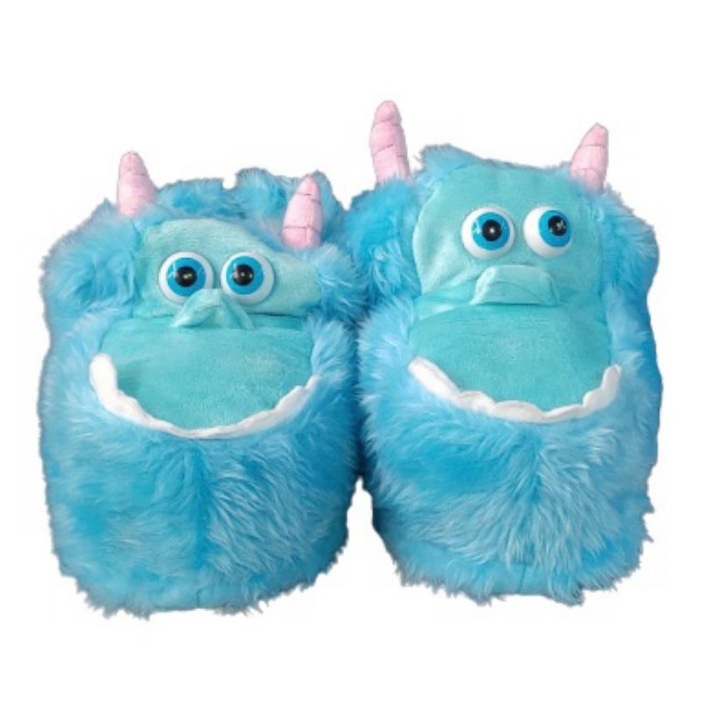 Pantufa Monstros Sulley Sullivan Azul Adulto Infantil