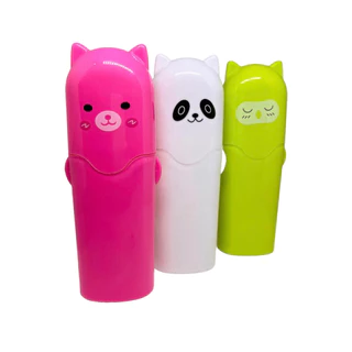 Porta Escova De Dente Infantil Bichinhos Fofos Pasta De Dente e Fio Dental Teen em Oferta na Shopee