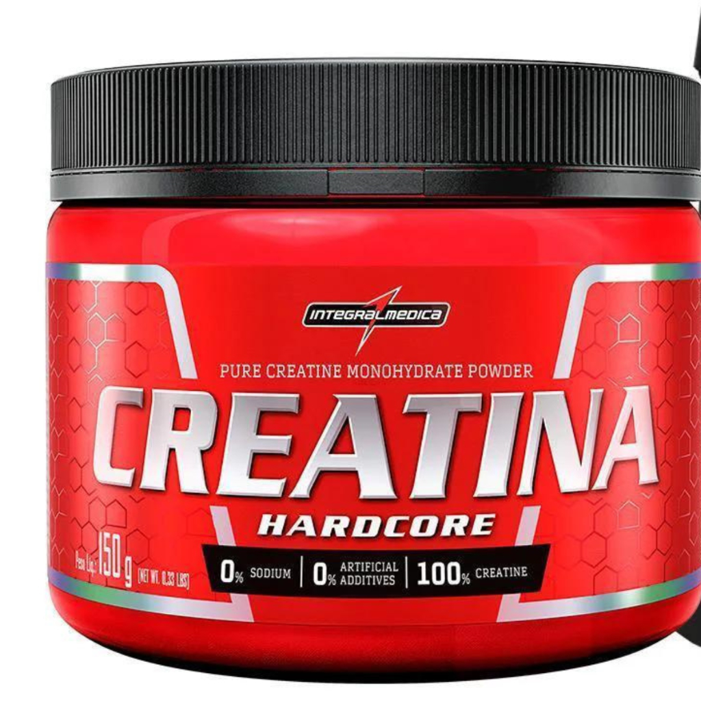 Creatina Hardcore 150g 100% PURA Integralmedica