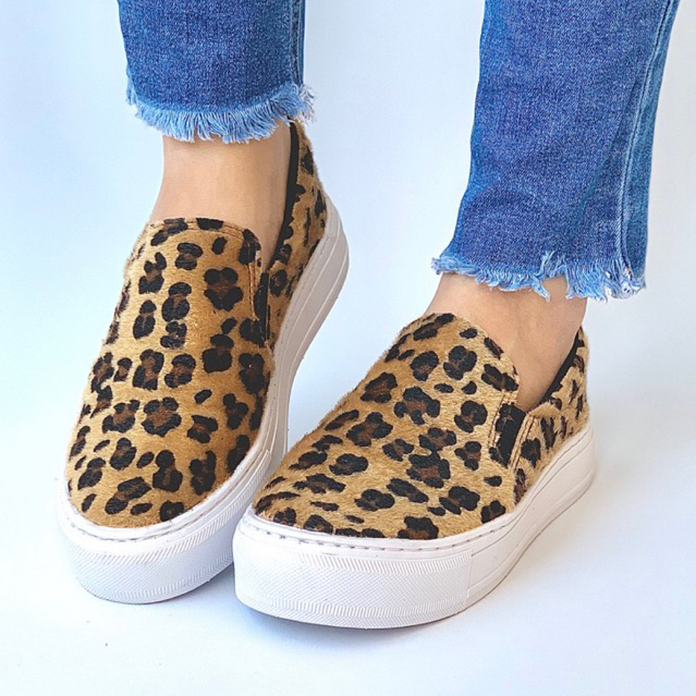 Slip on sale oncinha