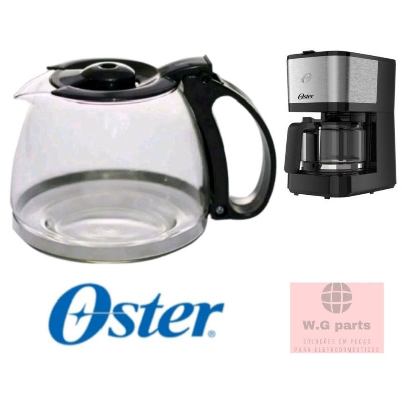 Jarra Para Cafeteira Oster OCAF300 19 xícaras Vidro extra forte verifique o modelo na etiqueta embaixo da cafeteira