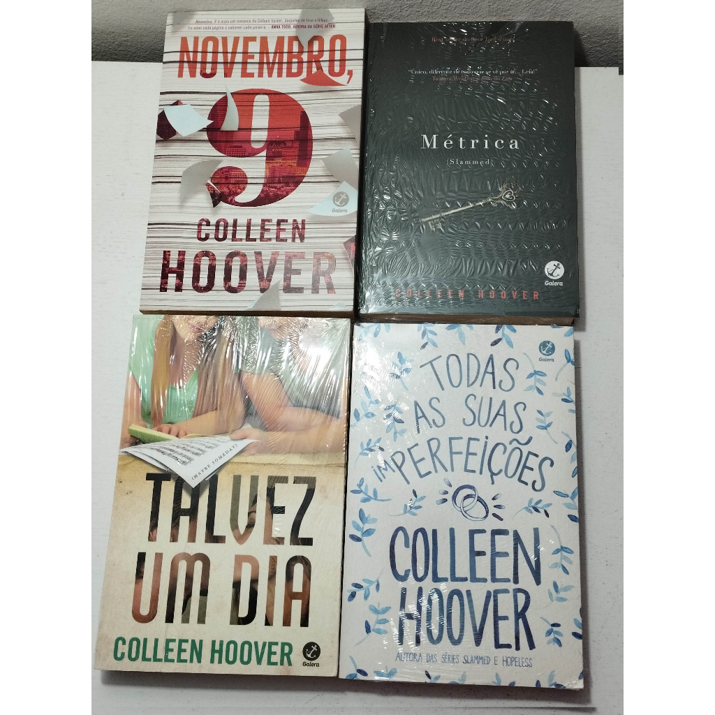 Kit Com 9 Livros Da Colleen Hoover De Sua Escolha!